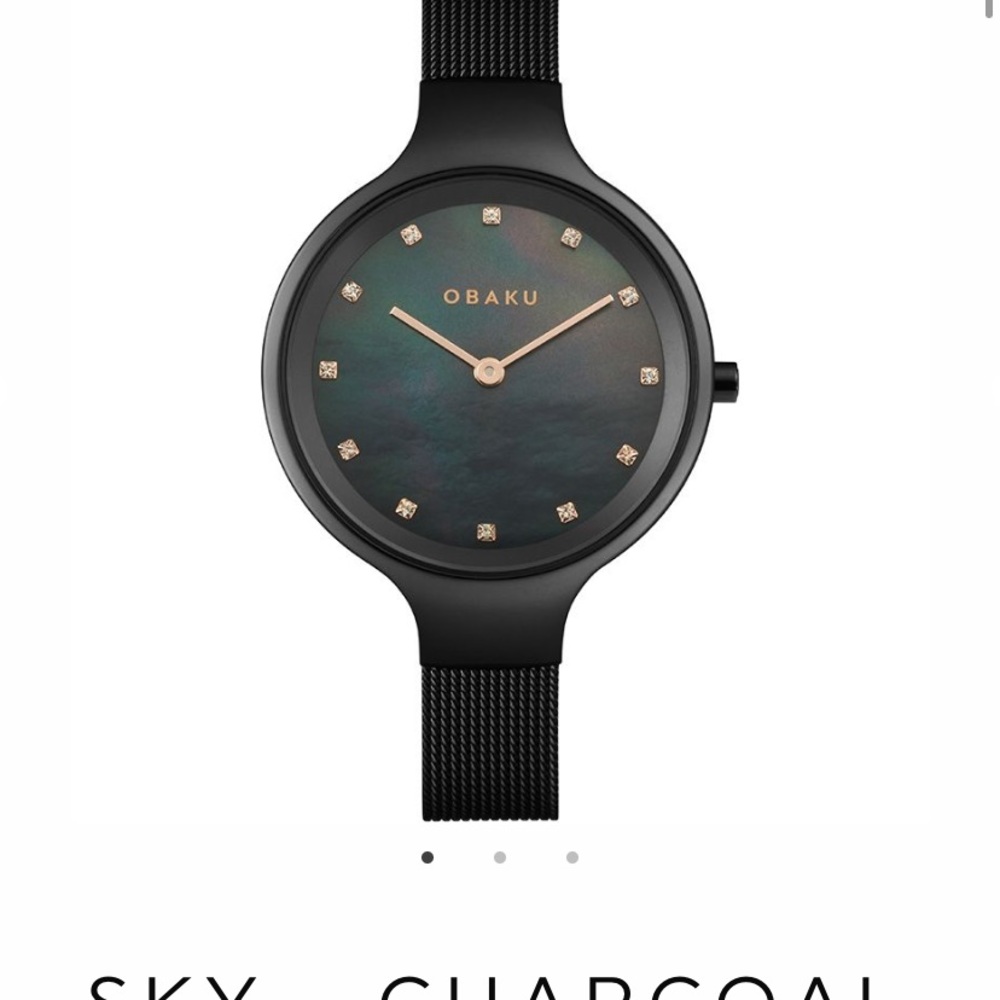 Obaku Sky Charcoal Women’s Watch